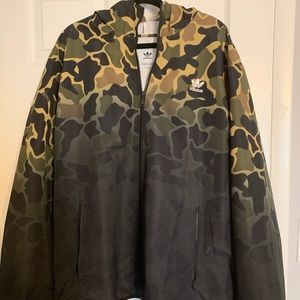 Adidas Originals Men’s Camo Windbreaker